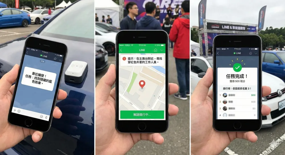 Beacon Game: Proximity Tasks